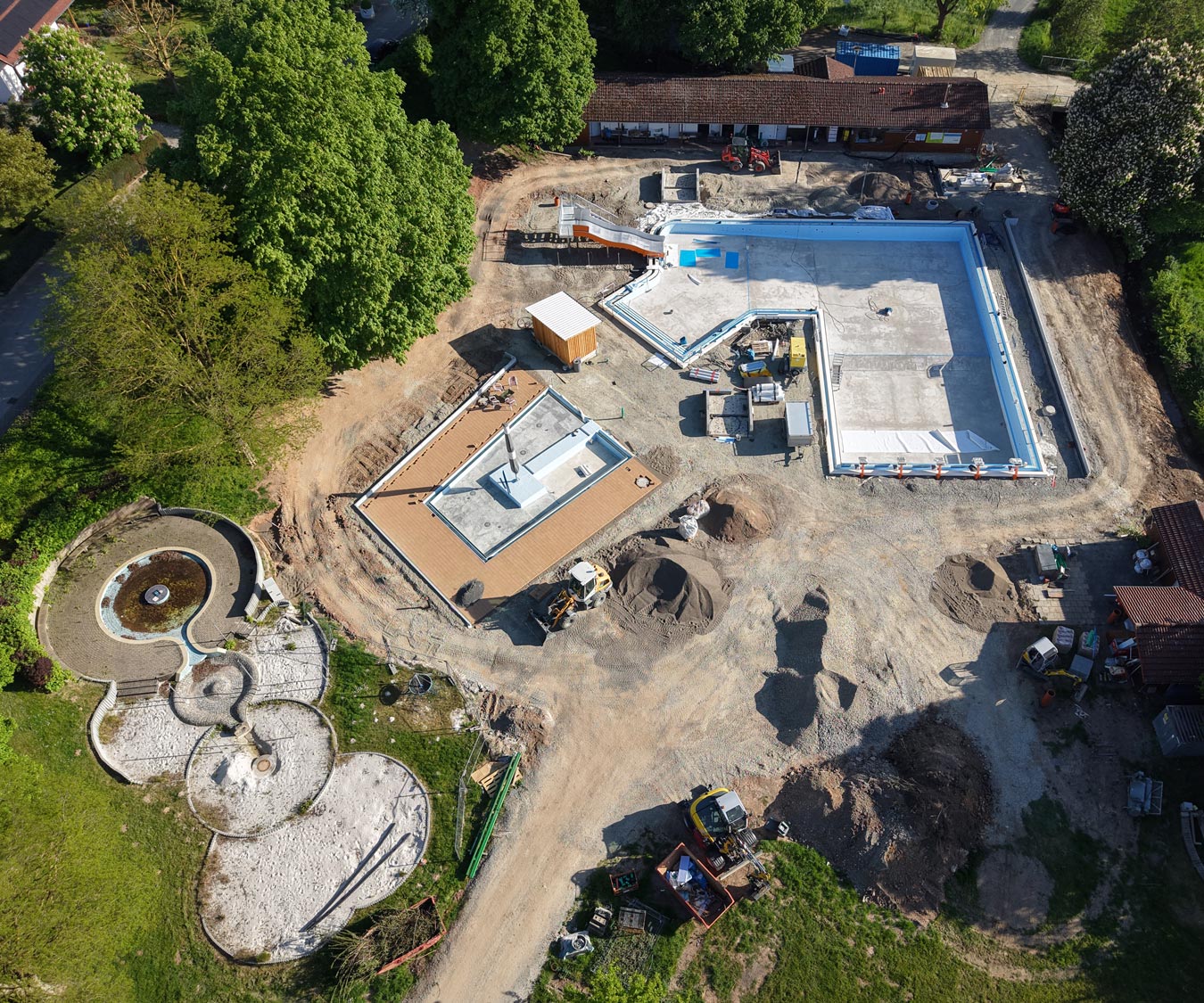 Baustelle Flaakebad 5.4.2025