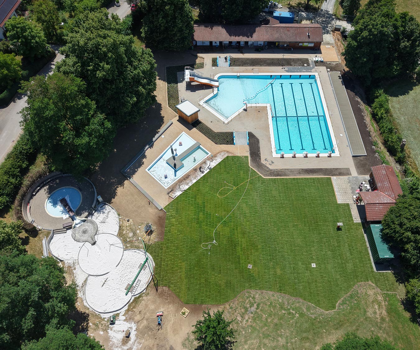 Baustelle Flaakebad 5.4.2025